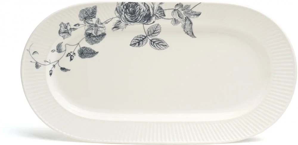 БЛЮДО ОВАЛЬНОЕ LEFARD "BLUE GARDEN" 30*16,5*2,5 СМ