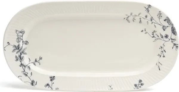БЛЮДО ОВАЛЬНОЕ LEFARD "BLUE GARDEN" 35,5*19*2,5 СМ