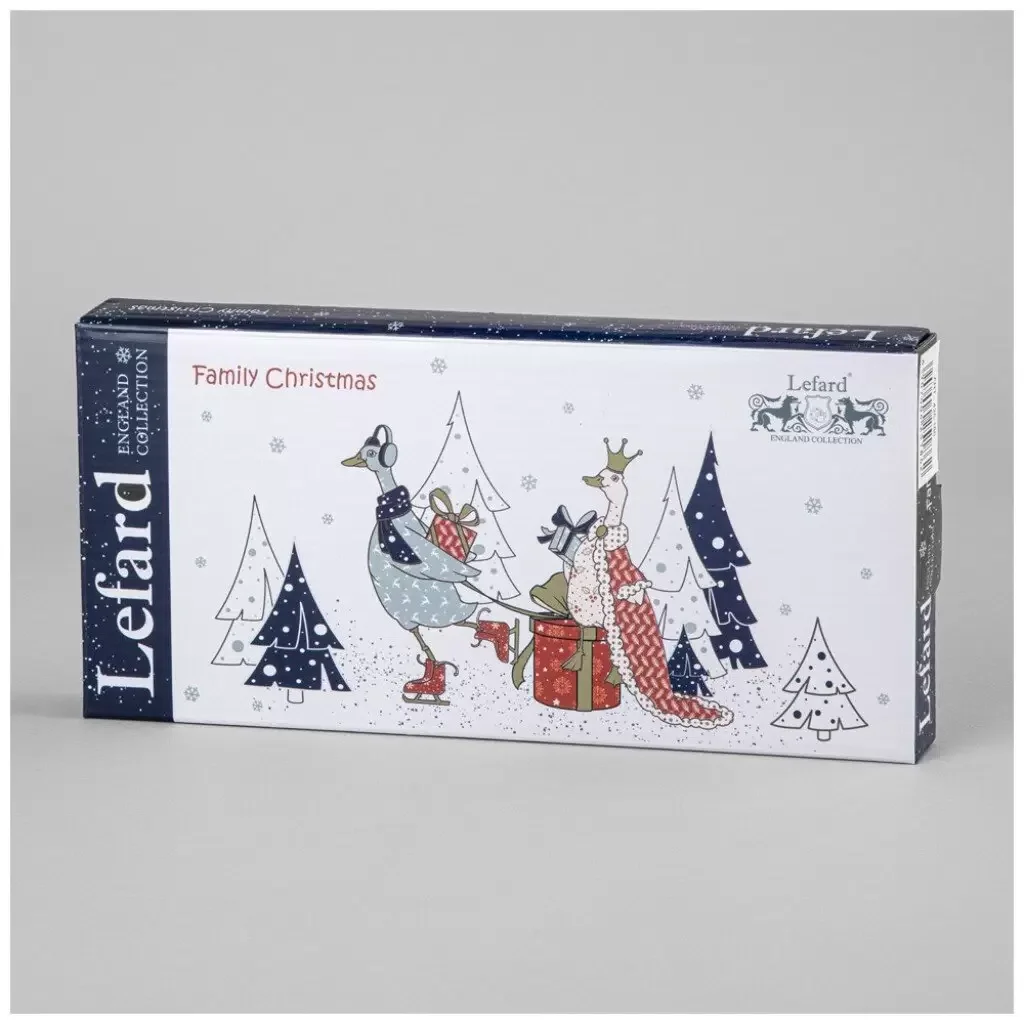 БЛЮДО ОВАЛЬНОЕ LEFARD "FAMILY CHRISTMAS" 34*14,5 СМ (КОР=12ШТ.)