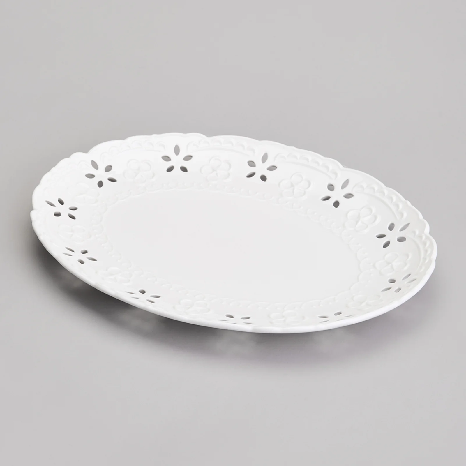 БЛЮДО ОВАЛЬНОЕ LEFARD "FLORAL" 35*25,5*3 СМ (КОР=12ШТ.)