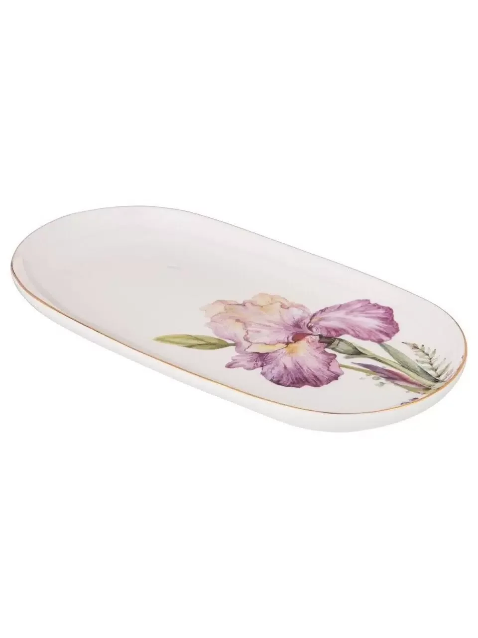 БЛЮДО ОВАЛЬНОЕ LEFARD "IRISES" 20,5 СМ (КОР=60ШТ.)