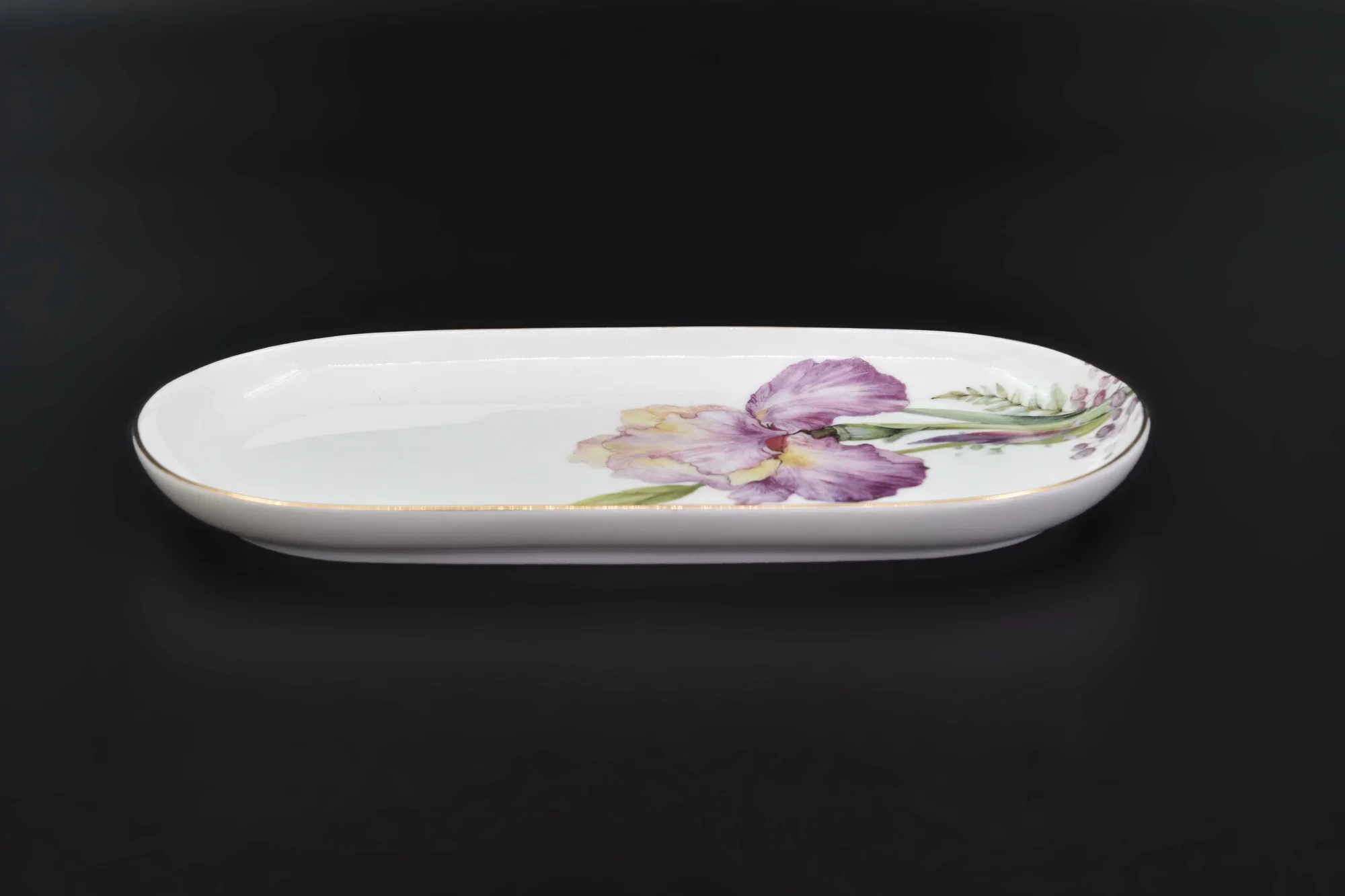 БЛЮДО ОВАЛЬНОЕ LEFARD "IRISES" 20,5 СМ (КОР=60ШТ.)