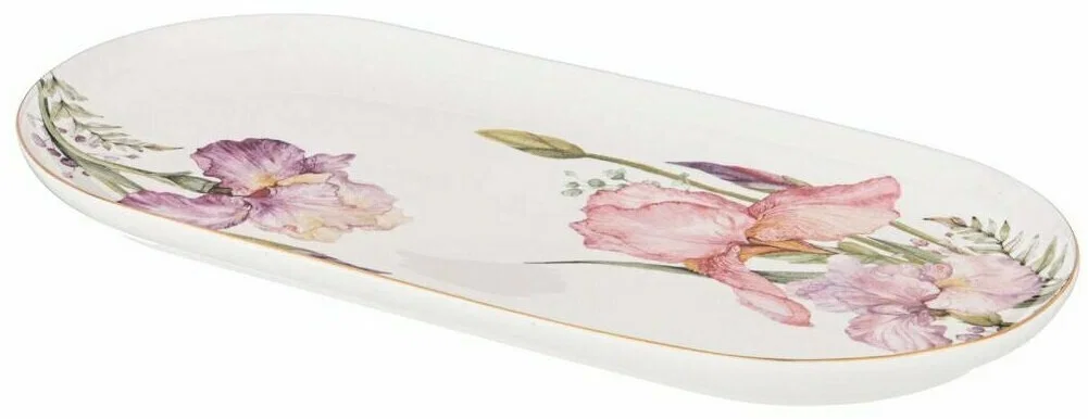 БЛЮДО ОВАЛЬНОЕ LEFARD "IRISES" 30,5 СМ (КОР=36ШТ.)