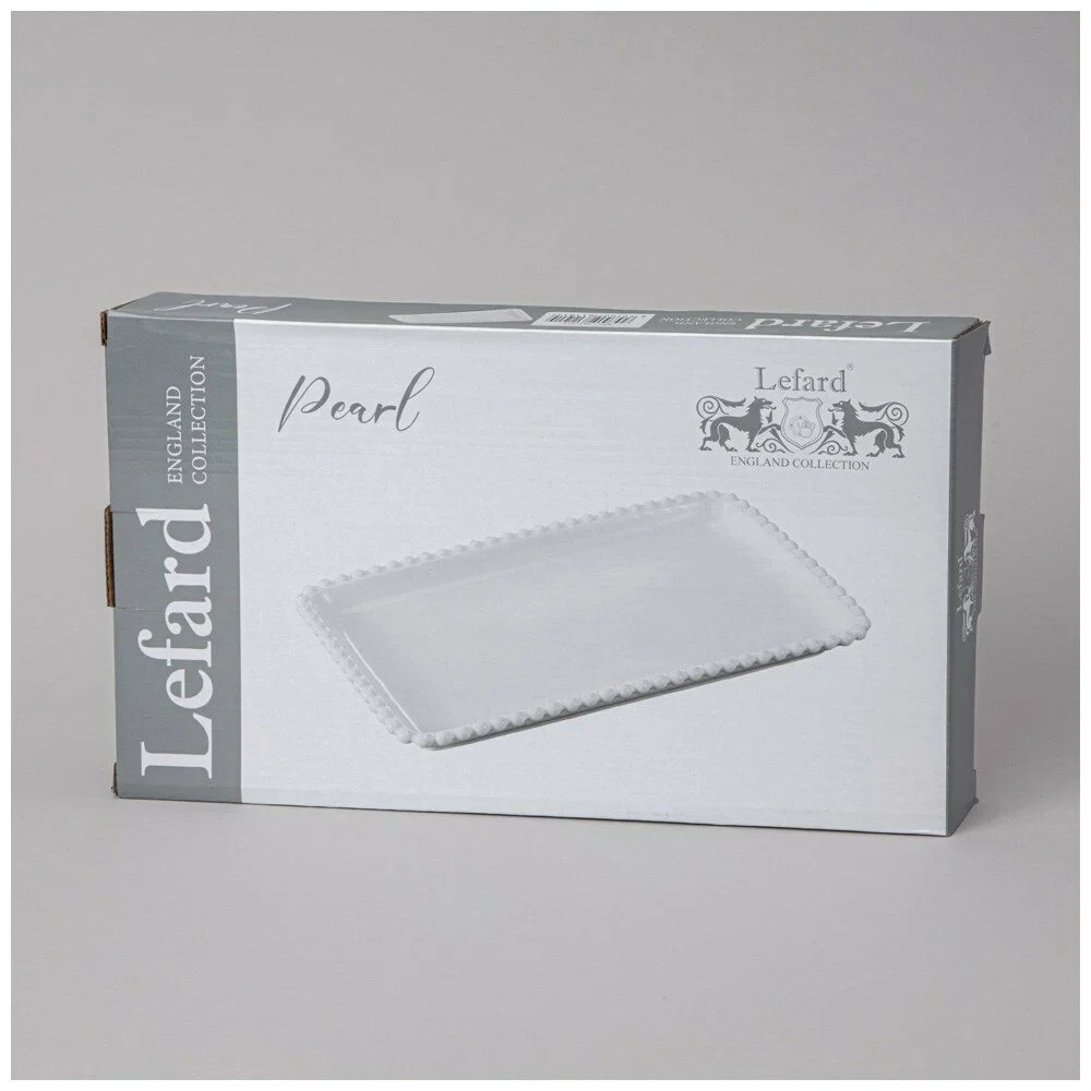 БЛЮДО ОВАЛЬНОЕ LEFARD "PEARL" 31*17,5*3 СМ (КОР=24ШТ.)
