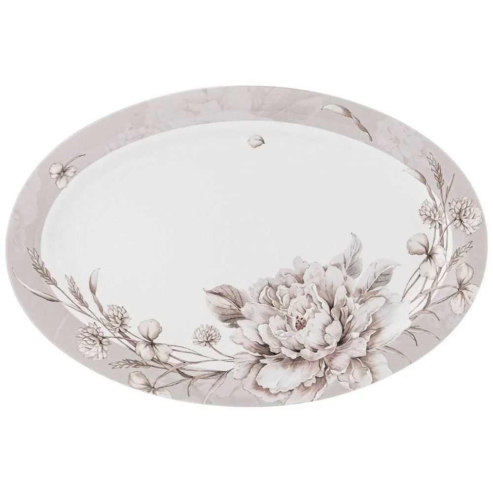 БЛЮДО ОВАЛЬНОЕ LEFARD "SILK" 36*24 СМ (КОР=24ШТ./МАЛ.УП.=4ШТ.)