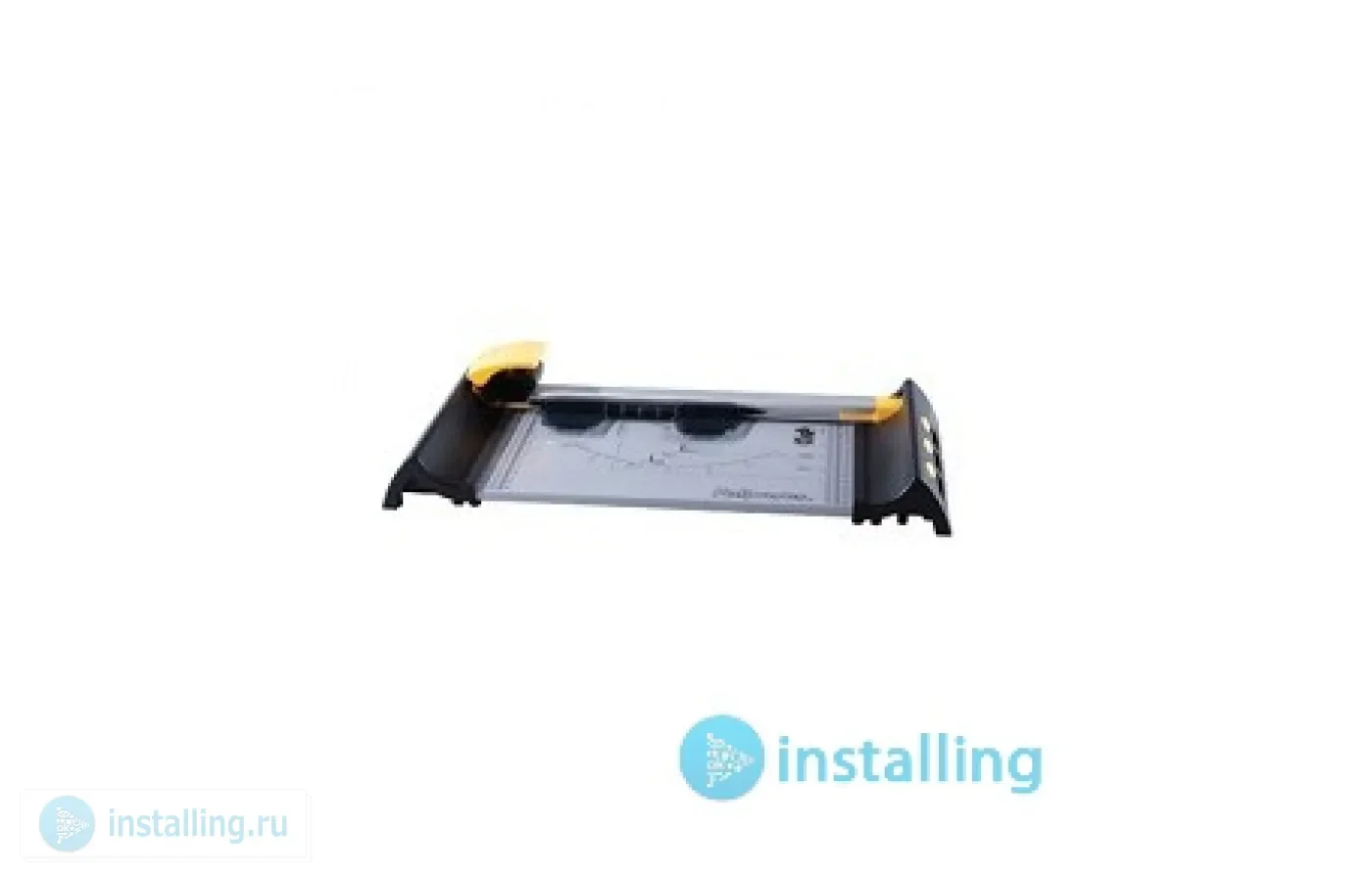 Fellowes® Резак дисковый ELECTRON A4, 10 лст., SafeCut™, 4 картриджа (прямой, биговка, пунктир, волна), SafeCut™Guide