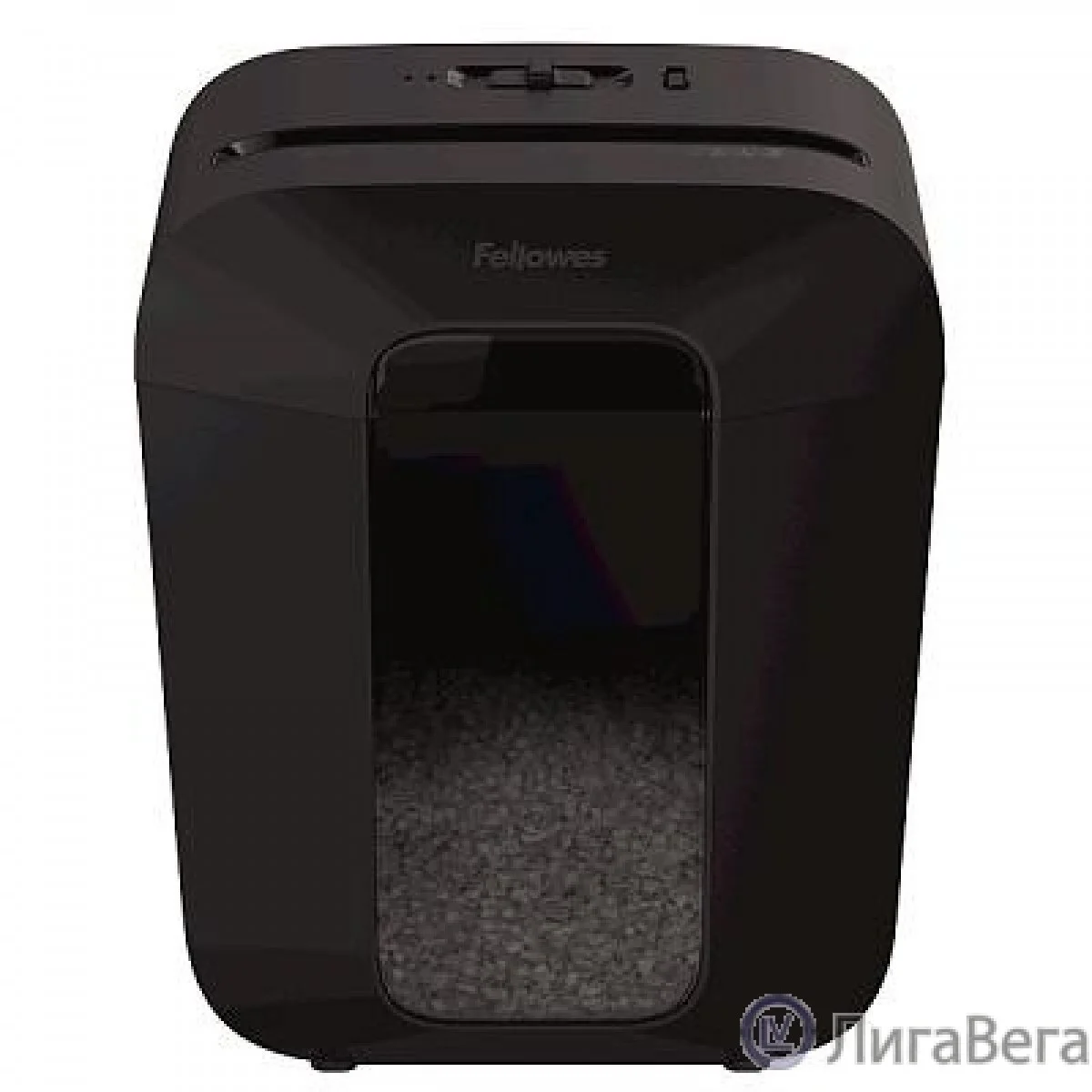 Fellowes® Шредер Powershred LX41, DIN P-4,  4х12мм, 8 лст., 17 лтр.,  уничт.: скрепки, скобы, карты.