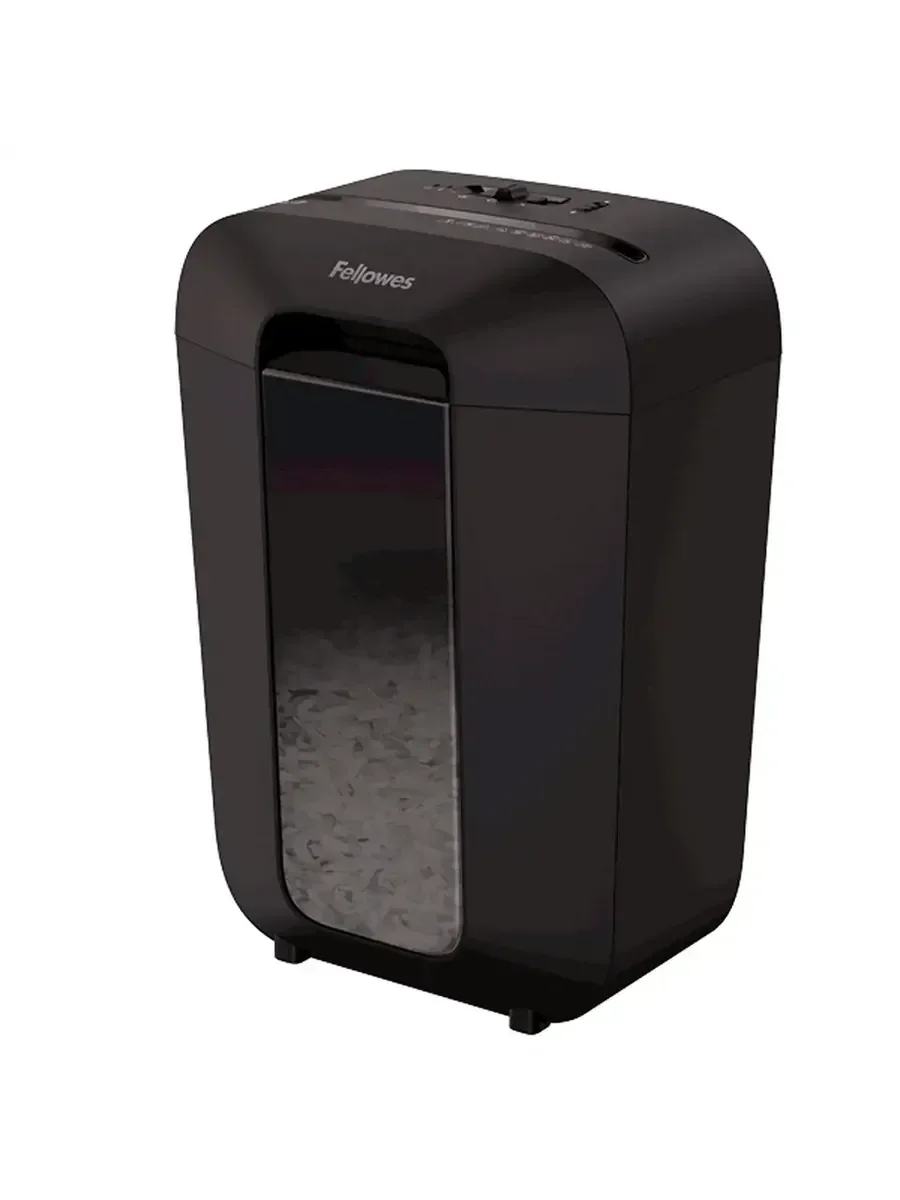 Fellowes® Шредер Powershred LX50, DIN P-4, 4х37мм, 9лст., 17 лтр., уничт.: скрепки,скобы,карты.