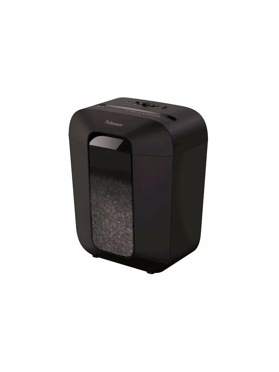 Fellowes® Шредер Powershred LX50, DIN P-4, 4х37мм, 9лст., 17 лтр., уничт.: скрепки,скобы,карты.