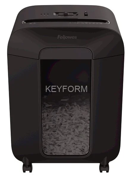 Fellowes® Шредер Powershred LX85, DIN P-4, 4х40мм, 12лст., 19лтр., SafeSense.