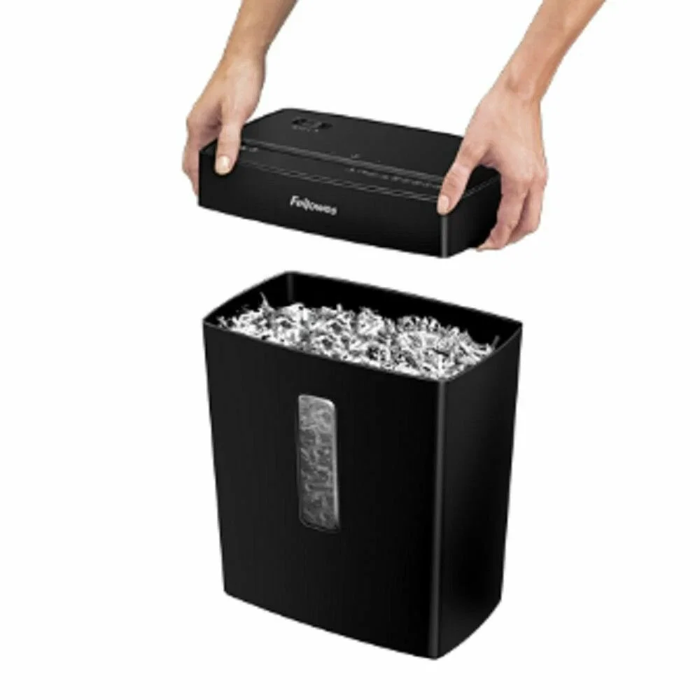 Fellowes® Шредер Powershred P-42C, DIN P-4, 4x34мм, 8лcт., 15лтр.