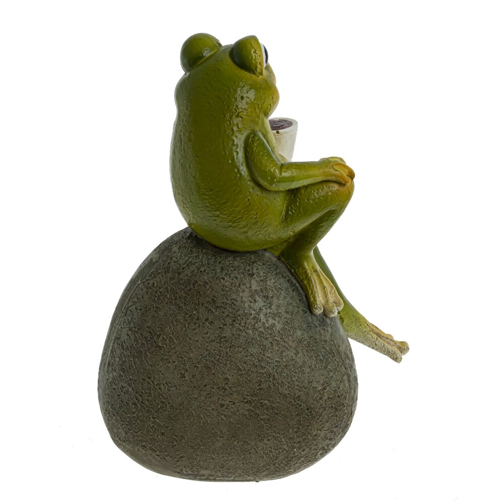 Фигурка декоративная "Лягушка", L10 W6 H14,5 см
