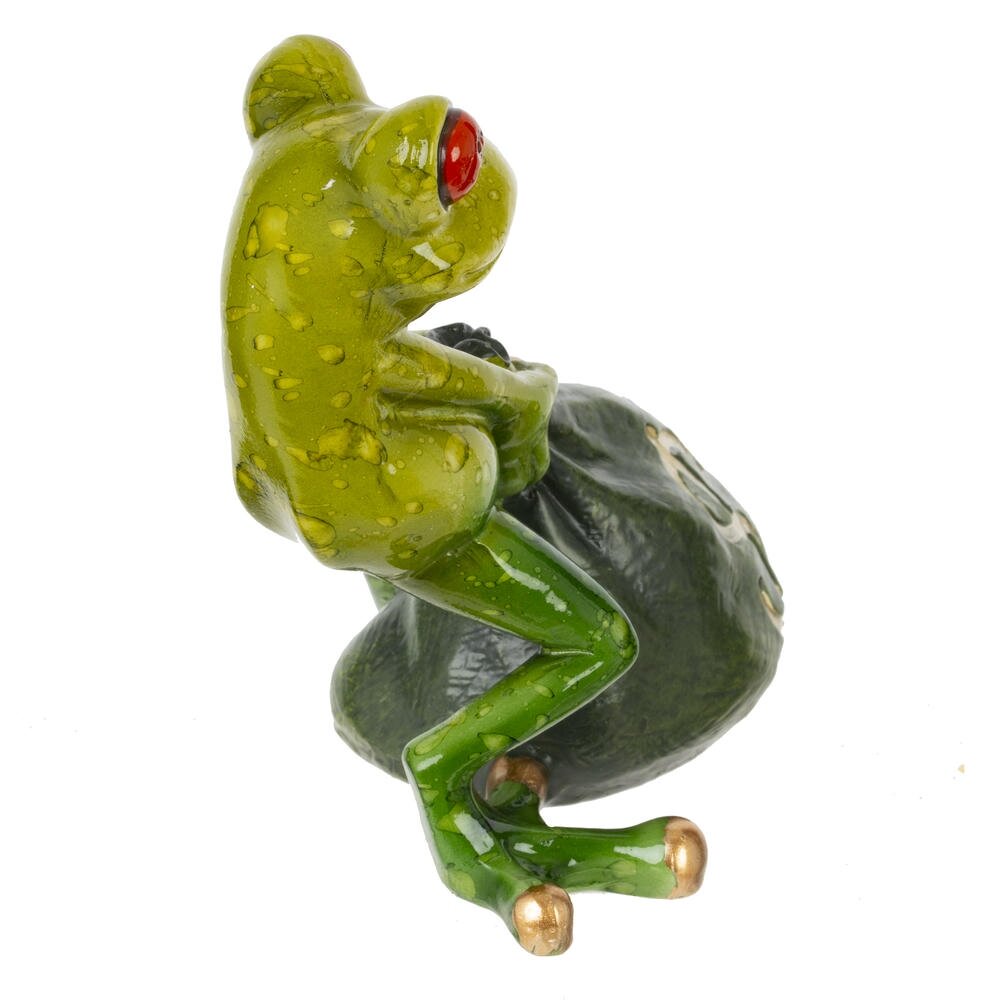 Фигурка декоративная "Лягушка", L11,8 W6 H10,5 см