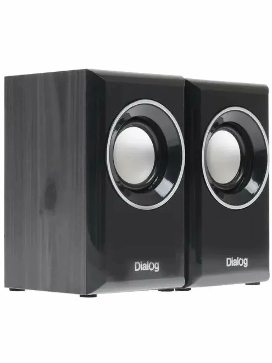 Акустическая система Dialog AST-15UP черный 2х3W RMS, активные