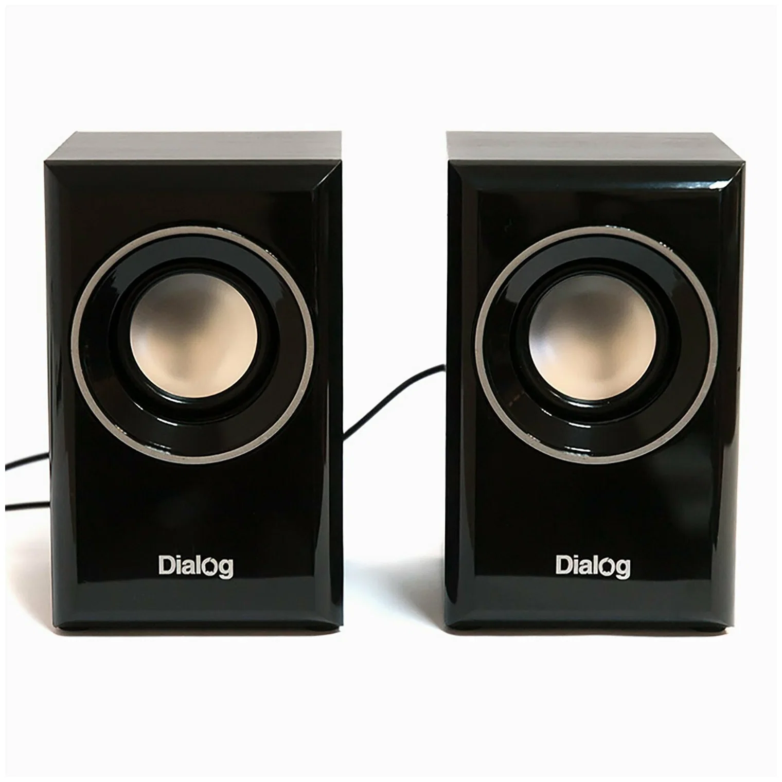 Акустическая система Dialog AST-15UP черный 2х3W RMS, активные