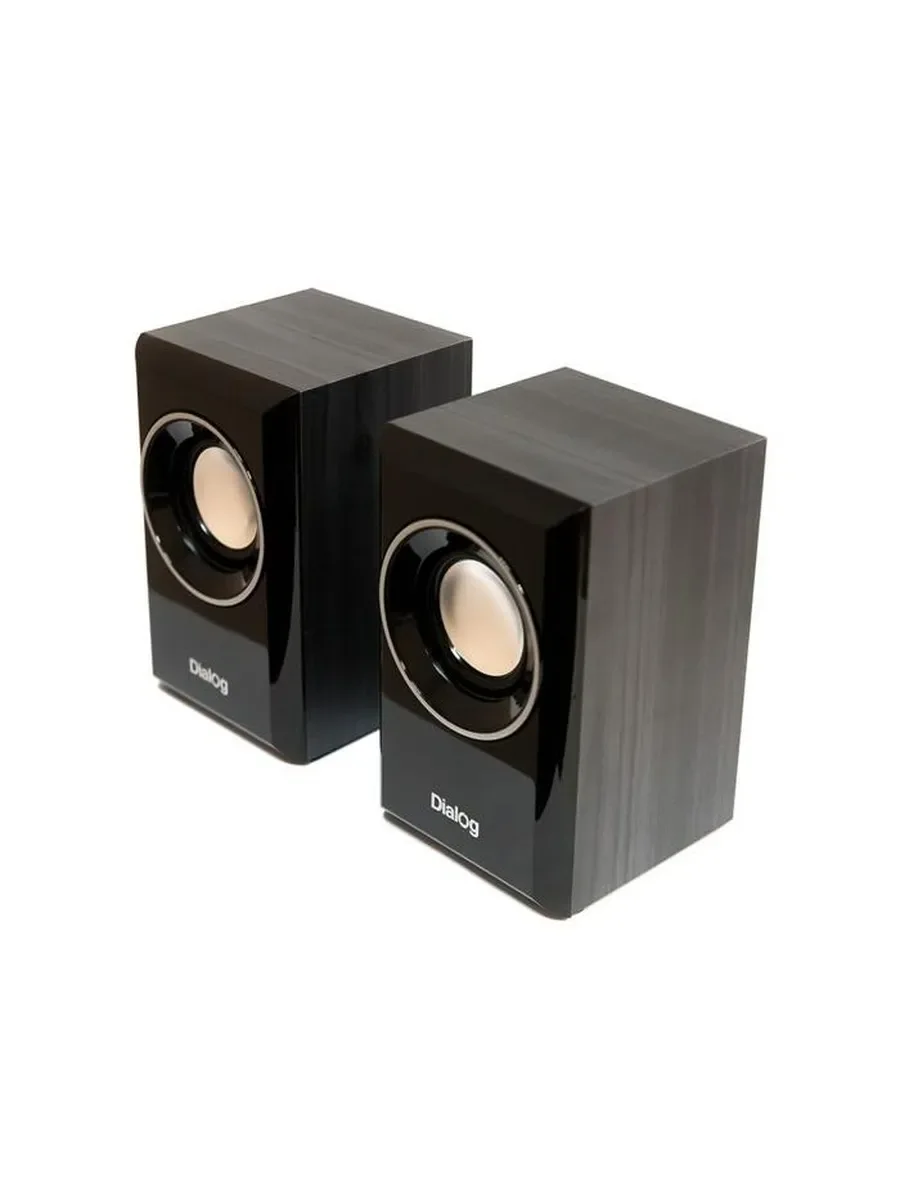 Акустическая система Dialog AST-15UP черный 2х3W RMS, активные