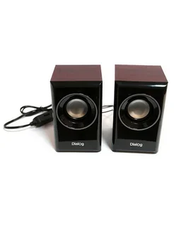 Акустическая система Dialog AST-15UP черный 2х3W RMS, активные