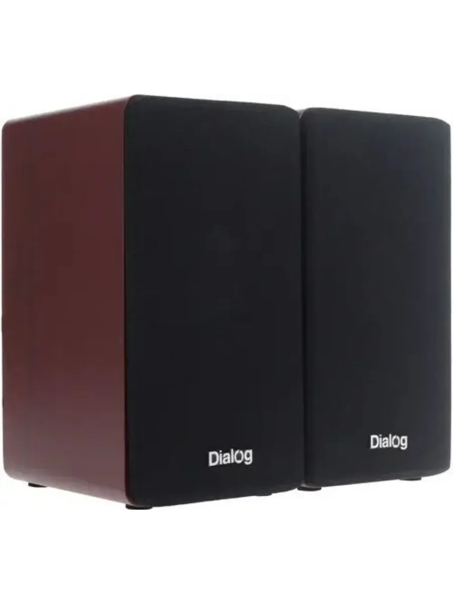 Акустическая система Dialog AST-20UP - акустические колонки 2.0, 6W RMS, Cherry, питание от USB