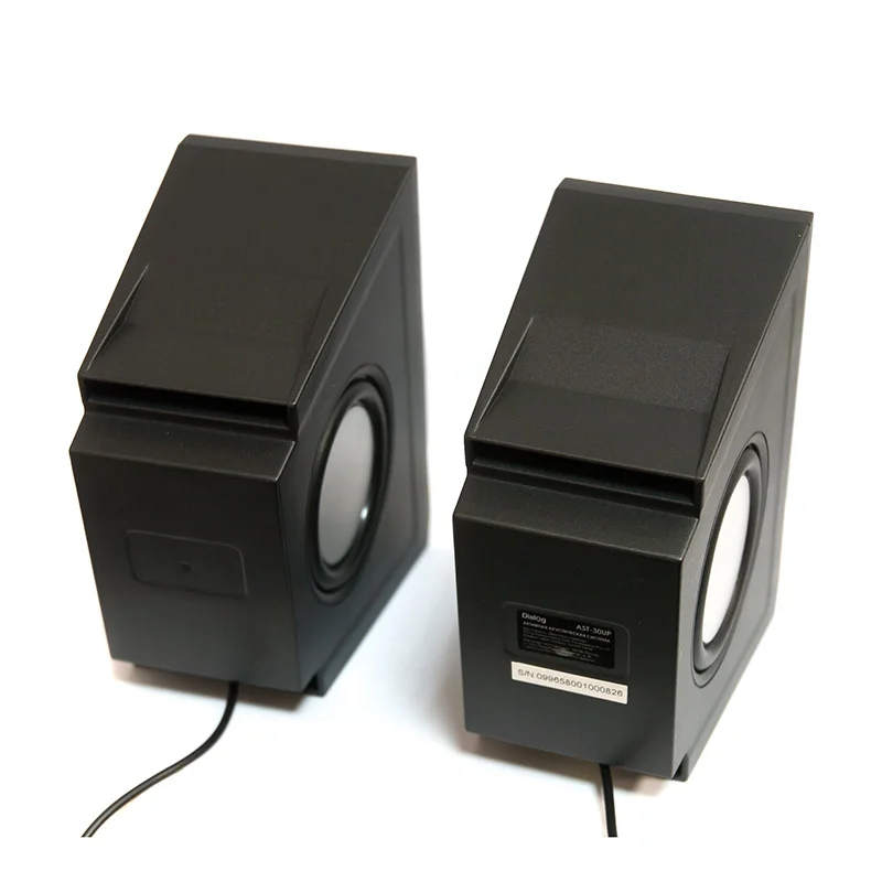 Акустическая система Dialog AST-30UP черный 2х3.5W RMS, активные