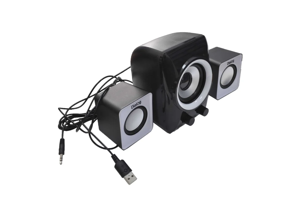 Акустическая система Dialog Colibri 11W RMS - 2.1, черный, питание от USB