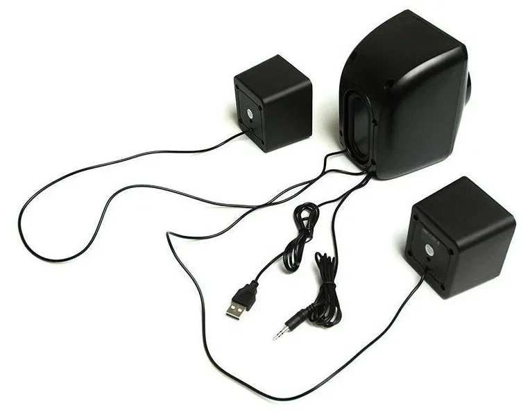 Акустическая система Dialog Colibri 11W RMS - 2.1, черный, питание от USB