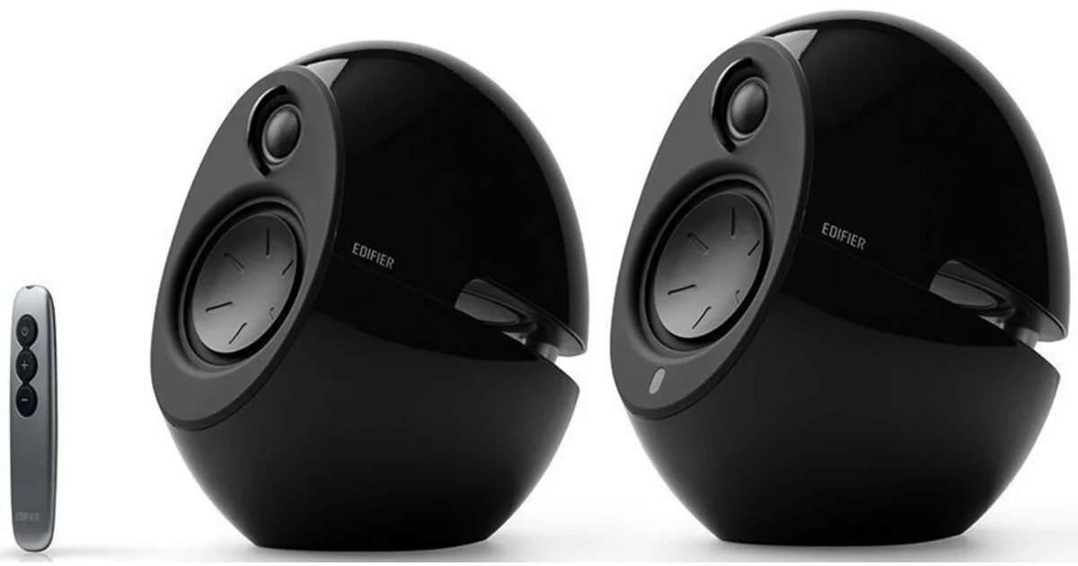 Акустическая система Edifier E25HD Black (2.0,74Вт RMS,Bluetooth v4,пульт ДУ)