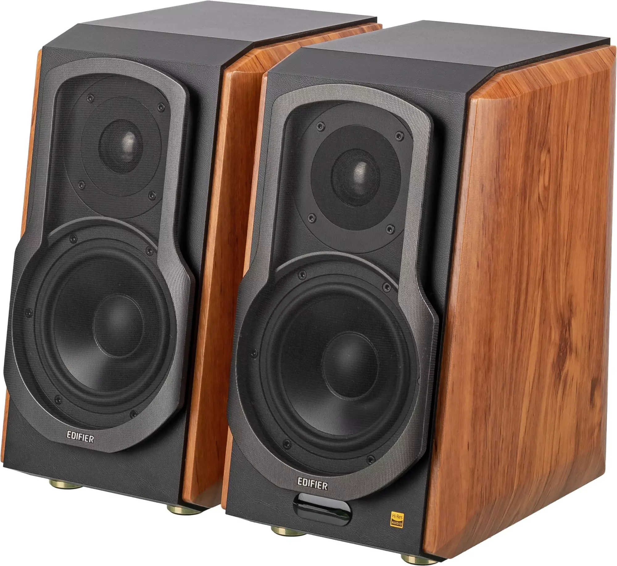 Акустическая система Edifier S1000MKII Brown (2.0,Bluetooth 5.0,ДУ,2x 25 Вт (ВЧ), 2x 35 Вт (СЧ/НЧ)