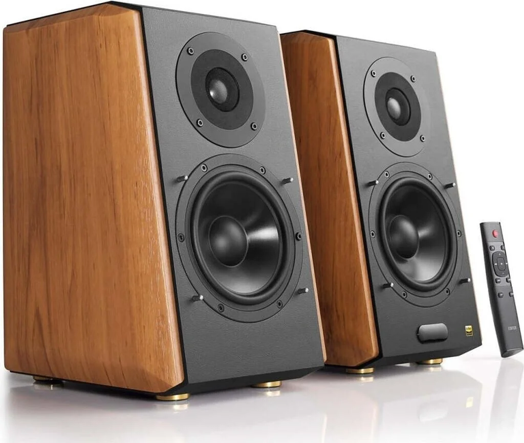 Акустическая система Edifier S1000MKII Brown (2.0,Bluetooth 5.0,ДУ,2x 25 Вт (ВЧ), 2x 35 Вт (СЧ/НЧ)