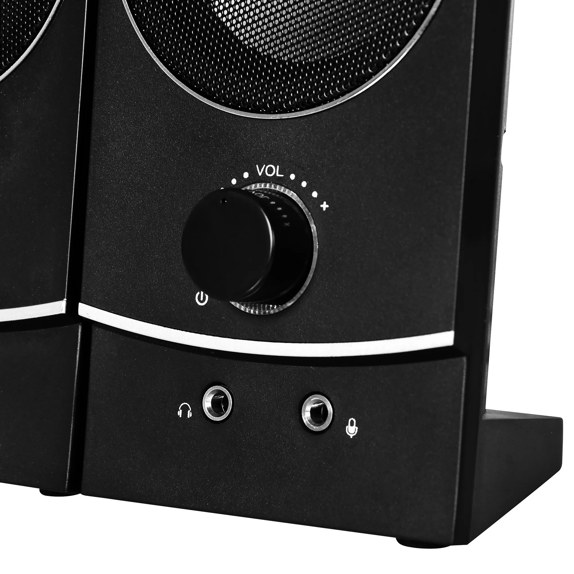 Акустическая система Oklick OK-118 2.0 черный 4Вт