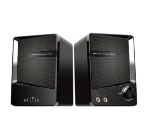 Акустическая система Oklick OK-126 2.0 черный 6Вт