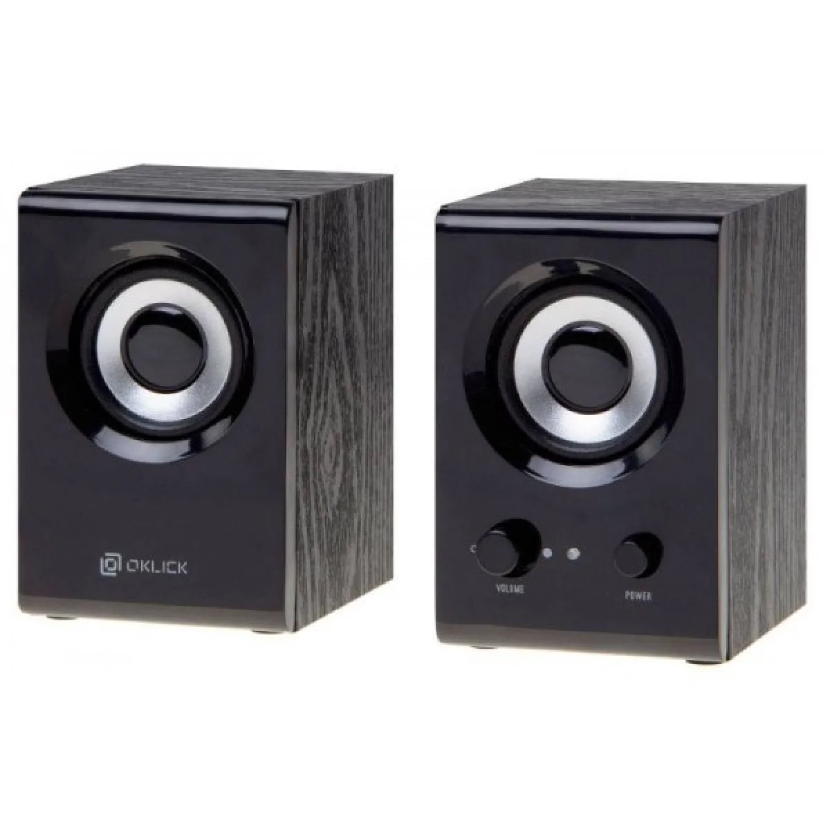 Акустическая система Oklick OK-160 2.0 черный 6Вт