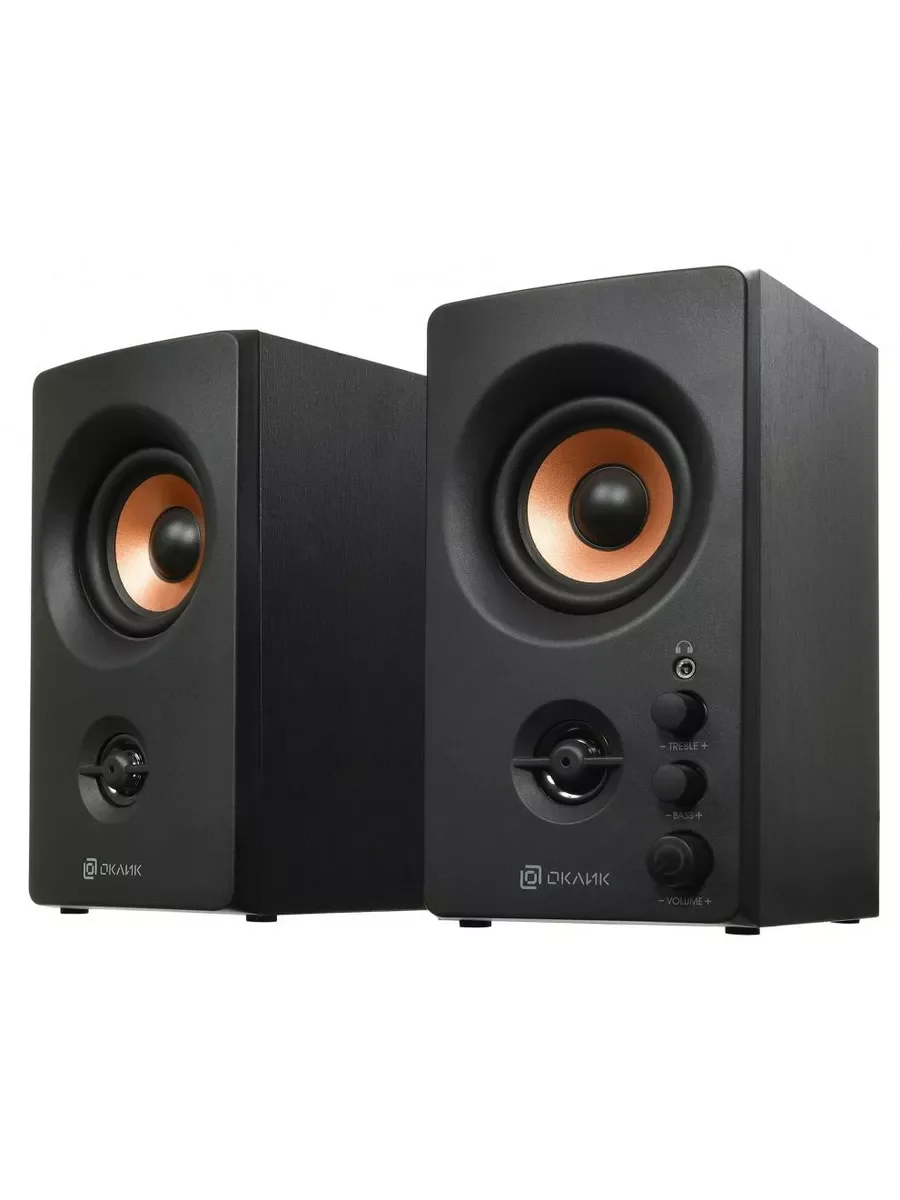 Акустическая система Oklick OK-164 2.0 белый 30Вт
