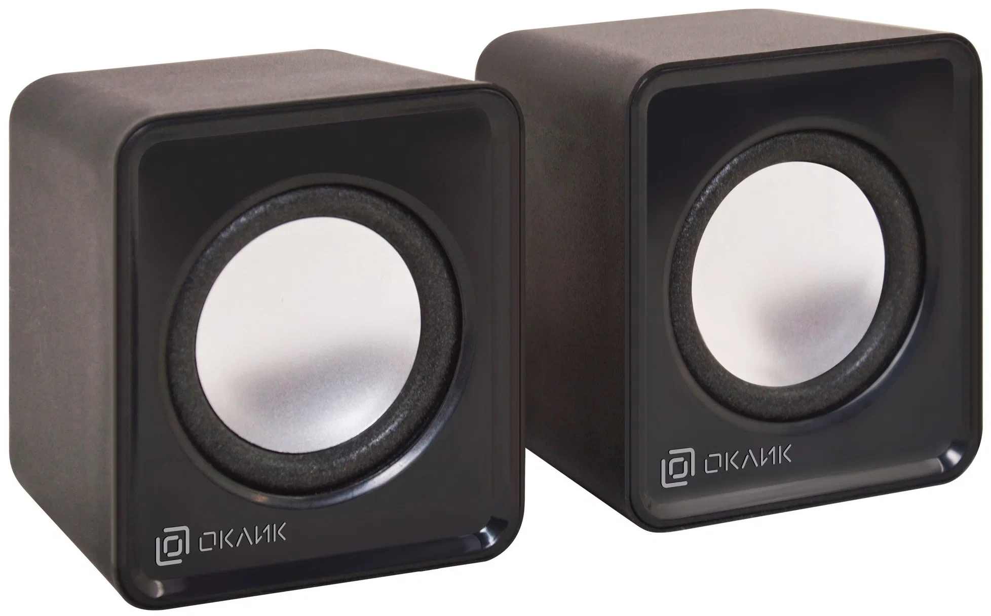Акустическая система Oklick OK-331 2.0 черный 6Вт