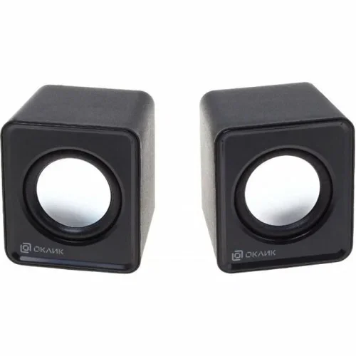Акустическая система Oklick OK-331 2.0 черный 6Вт
