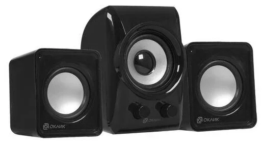 Акустическая система Oklick OK-420 2.1 черный 11Вт