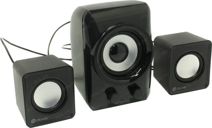 Акустическая система Oklick OK-420 2.1 черный 11Вт