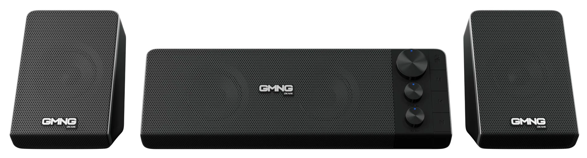 Акустическая система Oklick/Оклик GMNG OK-450 2.1 черный 15Вт BT