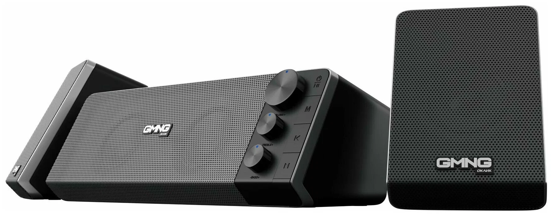 Акустическая система Oklick/Оклик GMNG OK-450 2.1 черный 15Вт BT