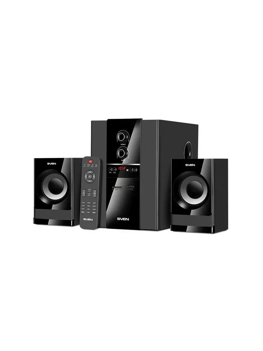 Акустическая система SVEN MS-1821 2.1 черный 40Вт BT