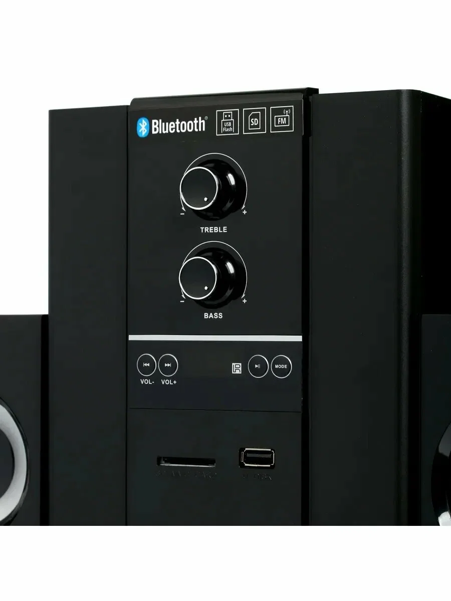 Акустическая система SVEN MS-1821 2.1 черный 40Вт BT
