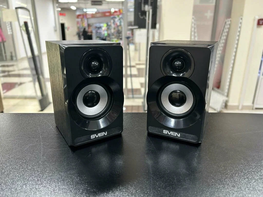 Акустическая система SVEN SPS-517, 2.0 черный