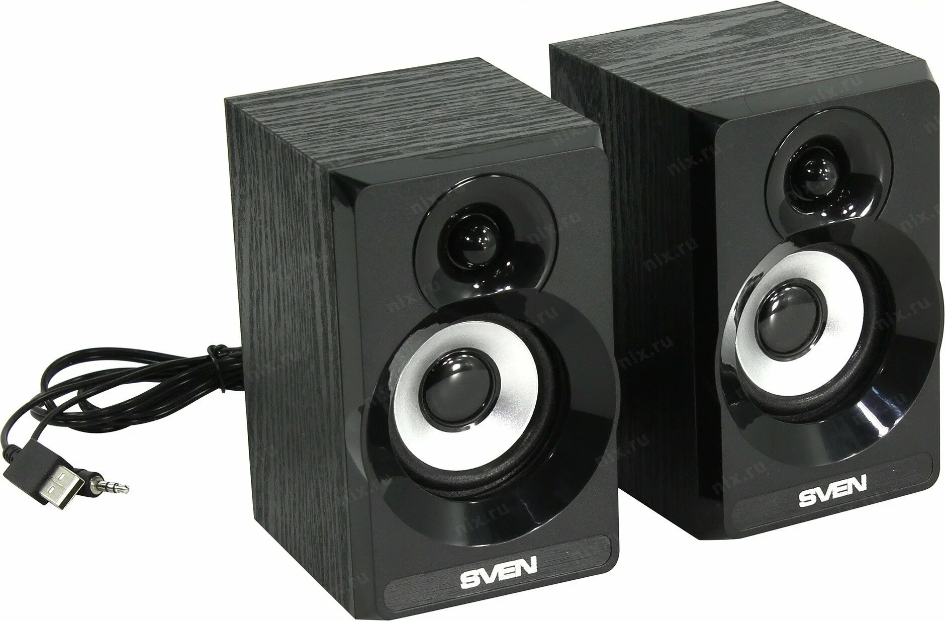 Акустическая система SVEN SPS-517, 2.0 черный