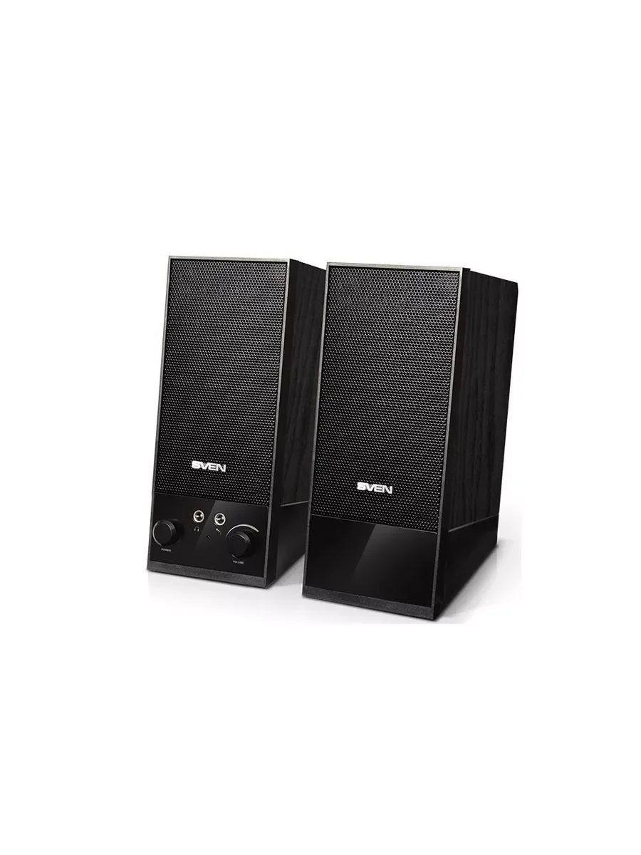 Акустическая система SVEN SPS-604 2.0 черный 4Вт