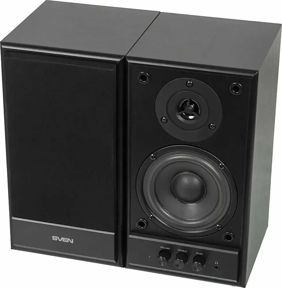 Акустическая система SVEN SPS-702 2.0 черный 40Вт