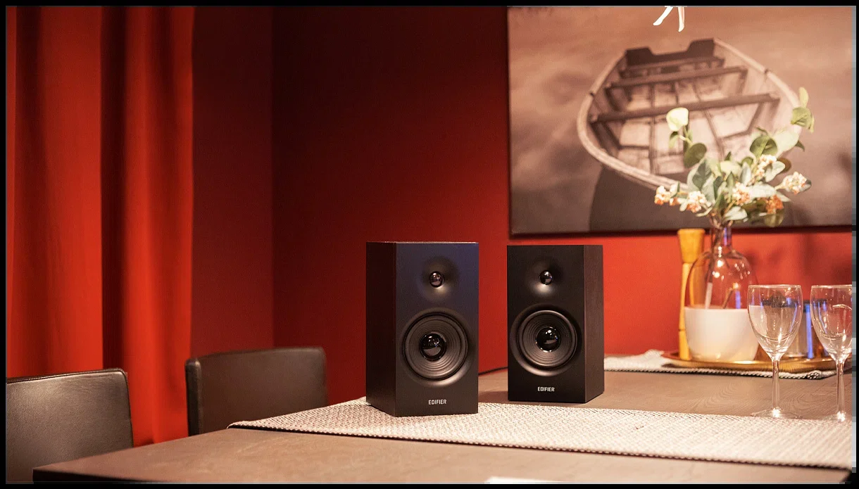 Колонки Edifier R1080BT Black (2.0,Bluetooth v5.0,24Bt RMS)
