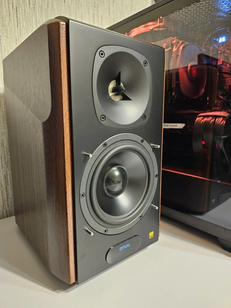 Колонки Edifier S2000MKIII Brown (2.0,Bluetooth 5.0,ДУ,2x 15 Вт (ВЧ), 2x 50 Вт (СЧ/НЧ)