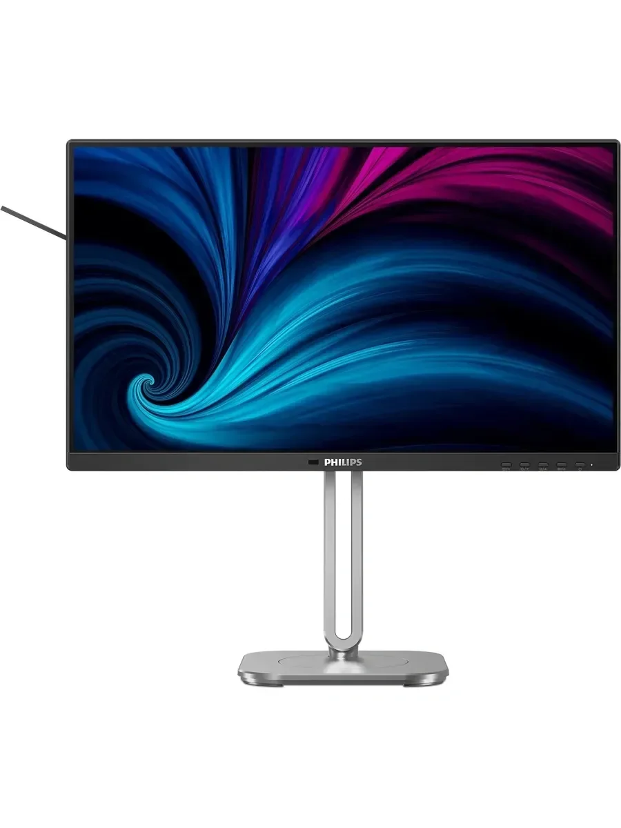 Монитор 23.8" Philips 24B2U4301 IPS 1920x1080, 120 Гц, 4 мс, 16:9, 300 кд/м², HDMI 1.4, DP 1.4, 2xUSB-C (90 Вт), USB Hub (3x USB 3.0), 3.5 Jack, динам