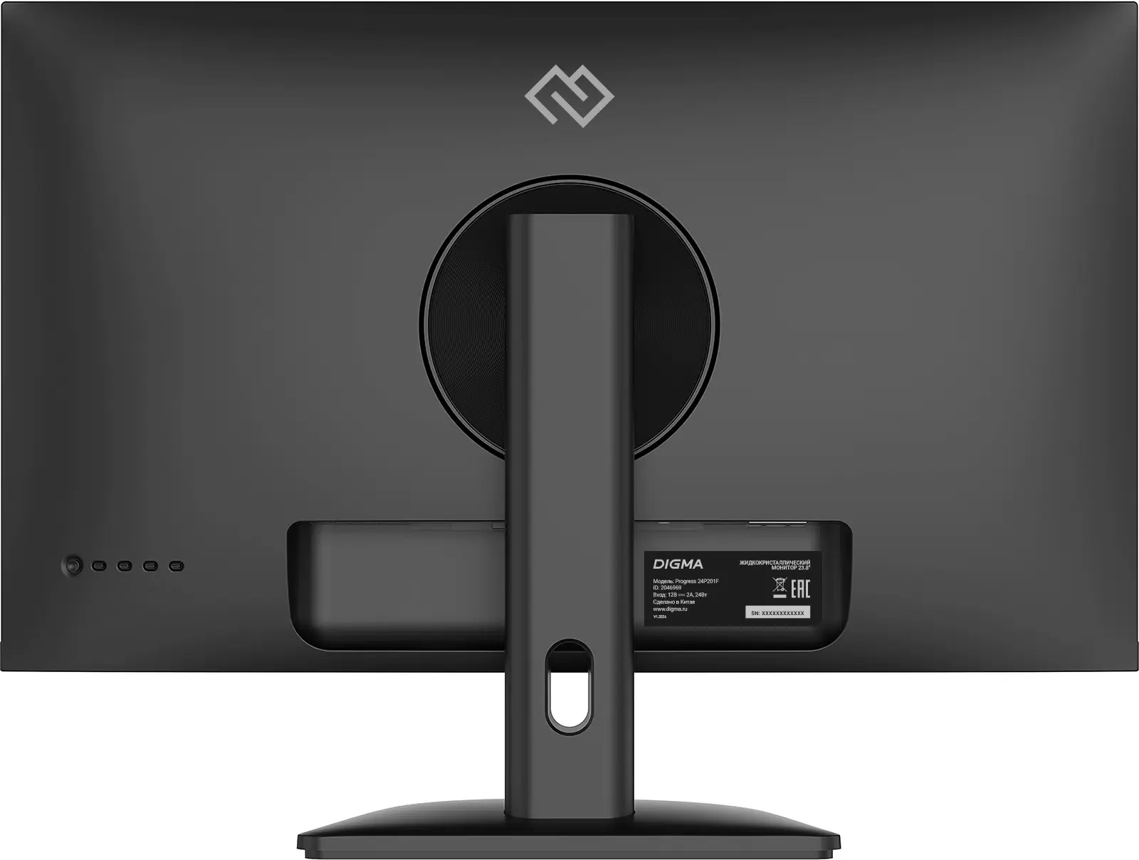Монитор 23.8" POLAR P24F10M IPS 1920x1080, 100 Гц, 5 мс, 16:9, 250 кд/м², HDMI, VGA, 3.5 Jack, HDR10, наклон, черный