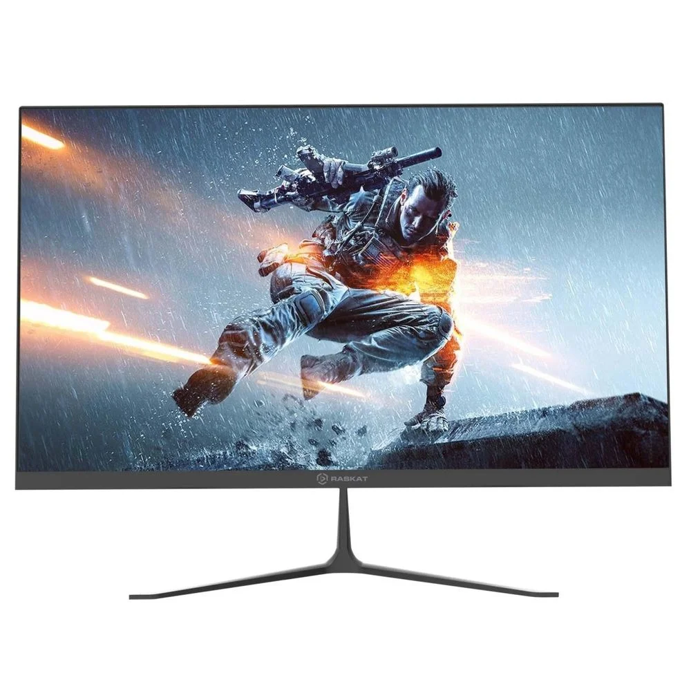 Монитор 23.8" Raskat I24F10DAP IPS 1920x1080, 100 Гц, 5 мс, 16:9, 250 кд/м2, 1xVGA, 1xHDMI, 1хDP, 2x3 Вт, черный