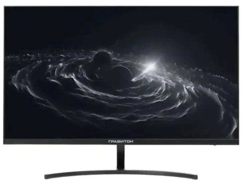 Монитор 23.8" Гравитон МН24А IPS 1920x1080, 75 Гц, 5 мс, 16:9, 300 кд/м², 1xVGA, 1xHDMI, 1xDP, 2x3 Вт, 75x75, черный